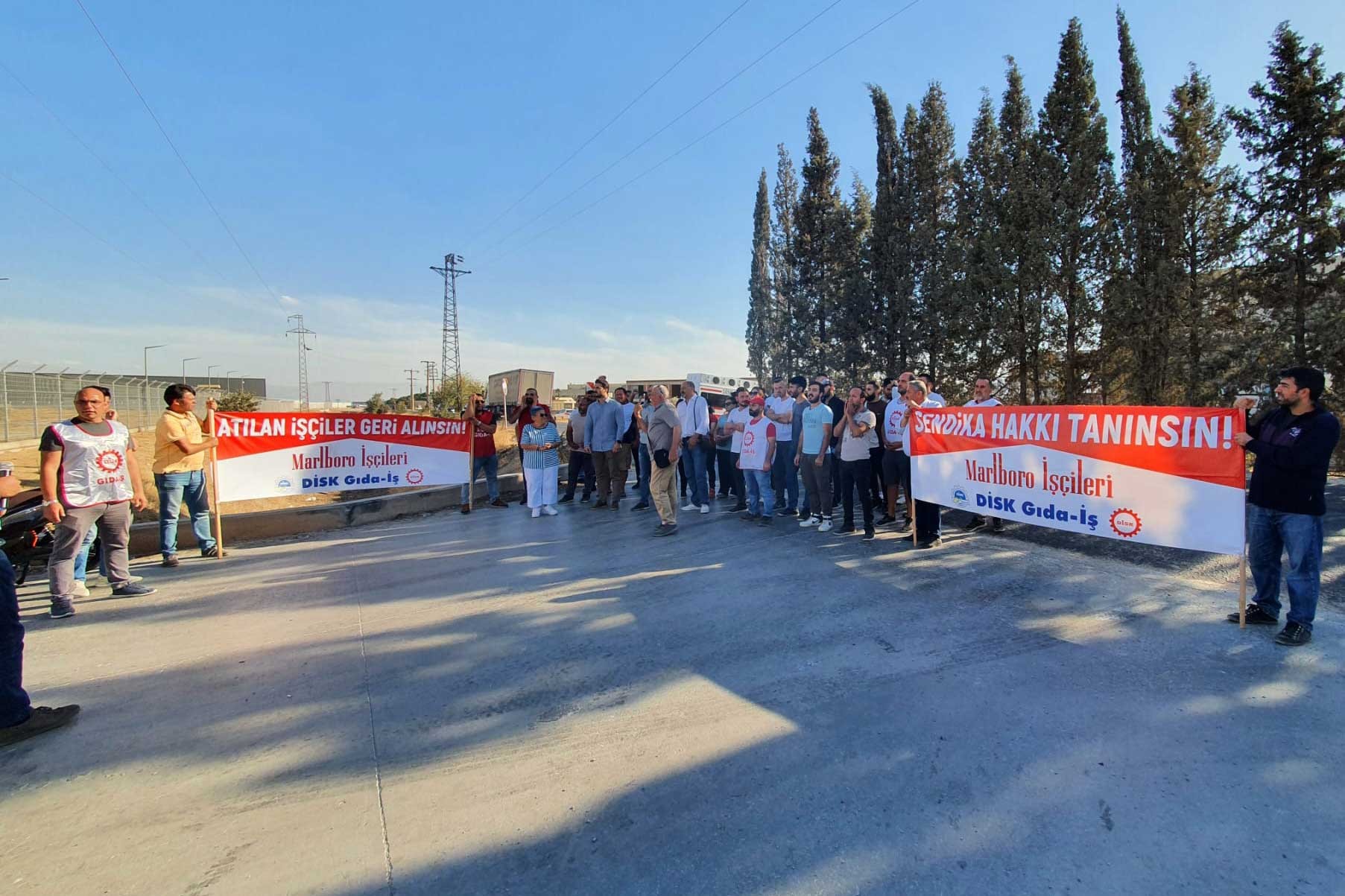 Euroserve (Marlboro) işçileri: Haklı taleplerimiz için sonuna kadar direneceğiz