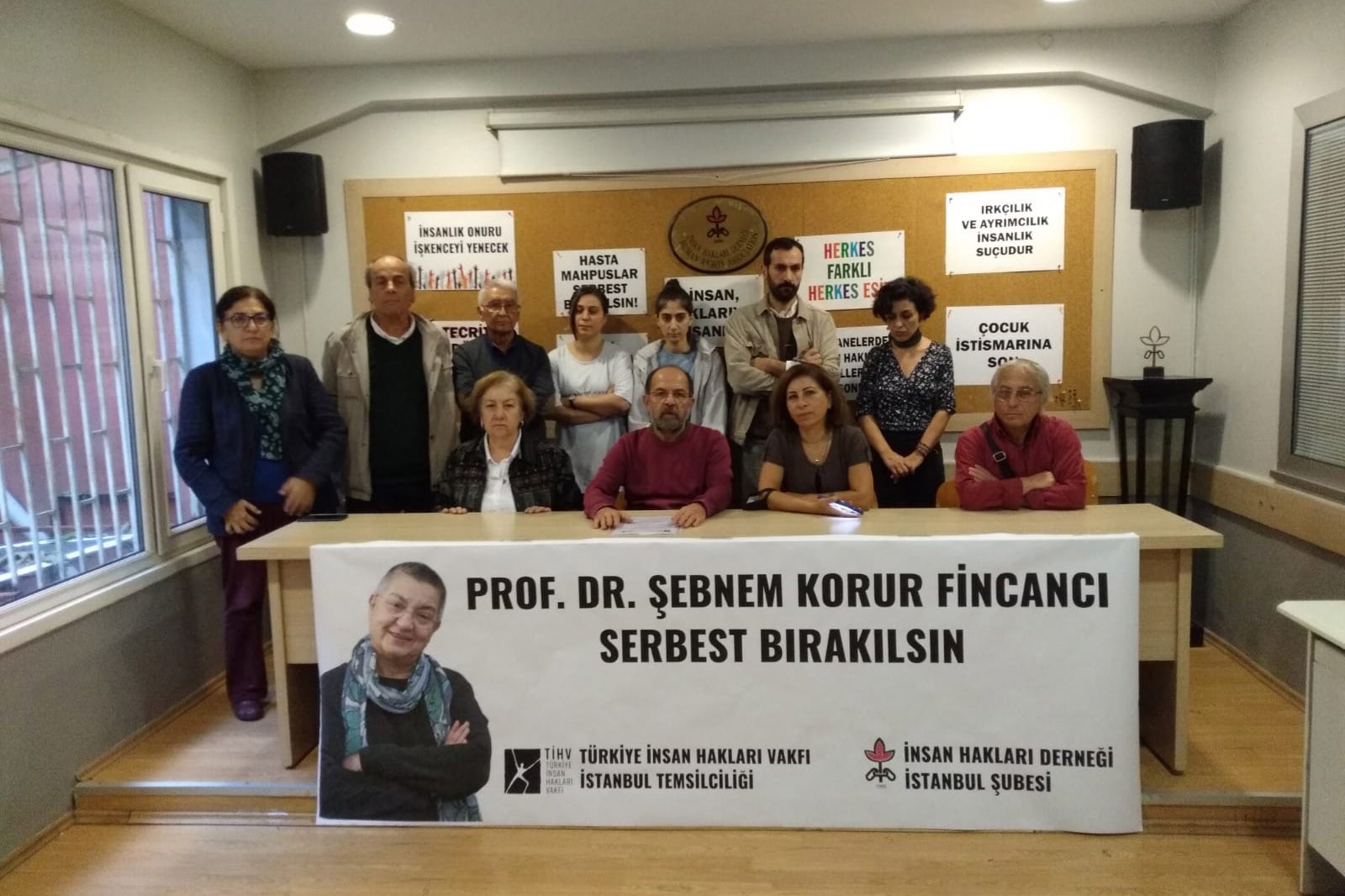 İHD-TİHV ortak açıklamas: Prof. Dr. Şebnem Korur Fincancı serbest bırakılsın