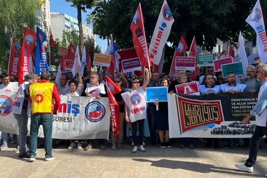 Mersin'de Eğitim-İş'in açıklaması