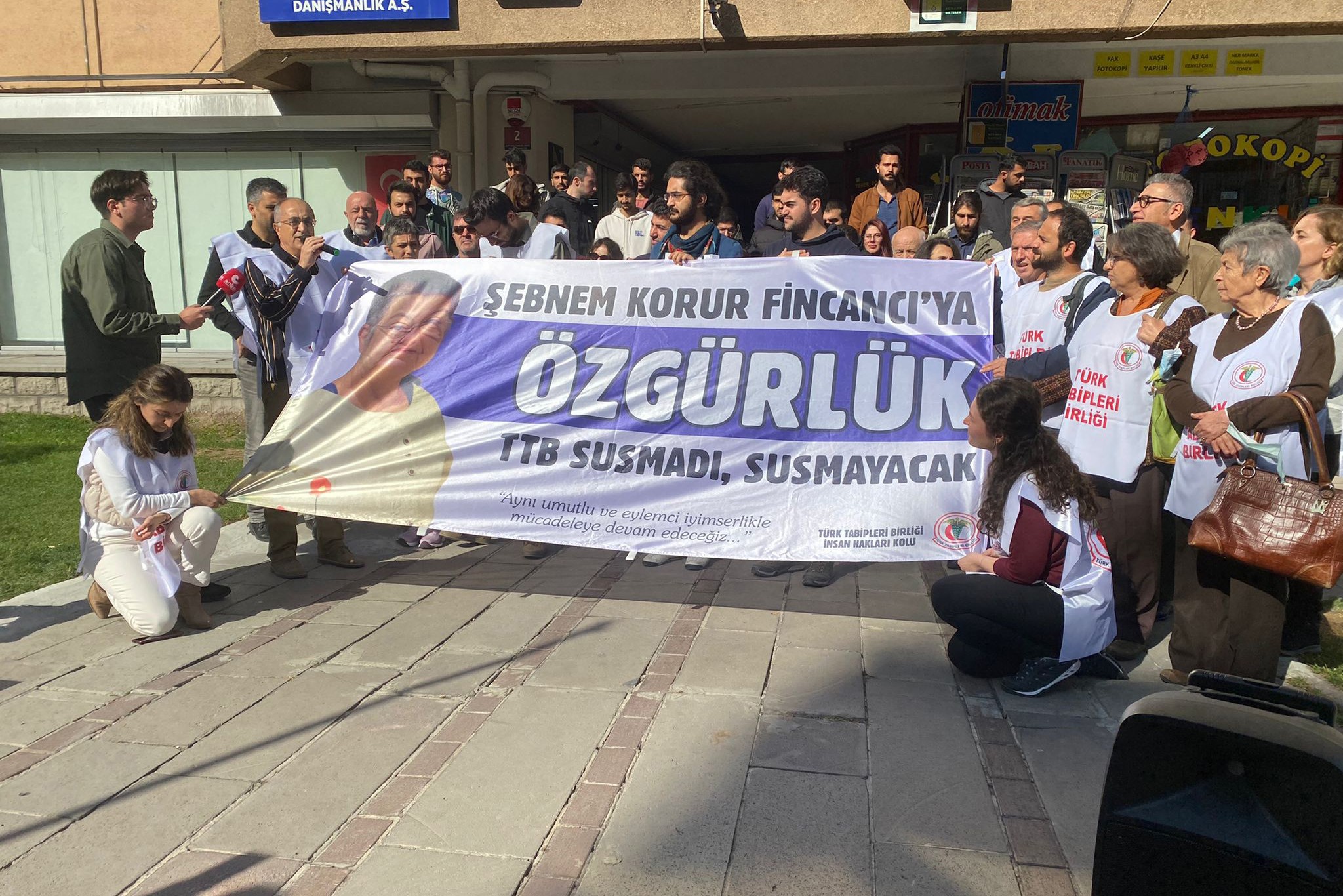 TTB İnsan Hakları Kolu: Şebnem Korur Fincancı'ya özgürlük, TTB susmadı susmayacak!