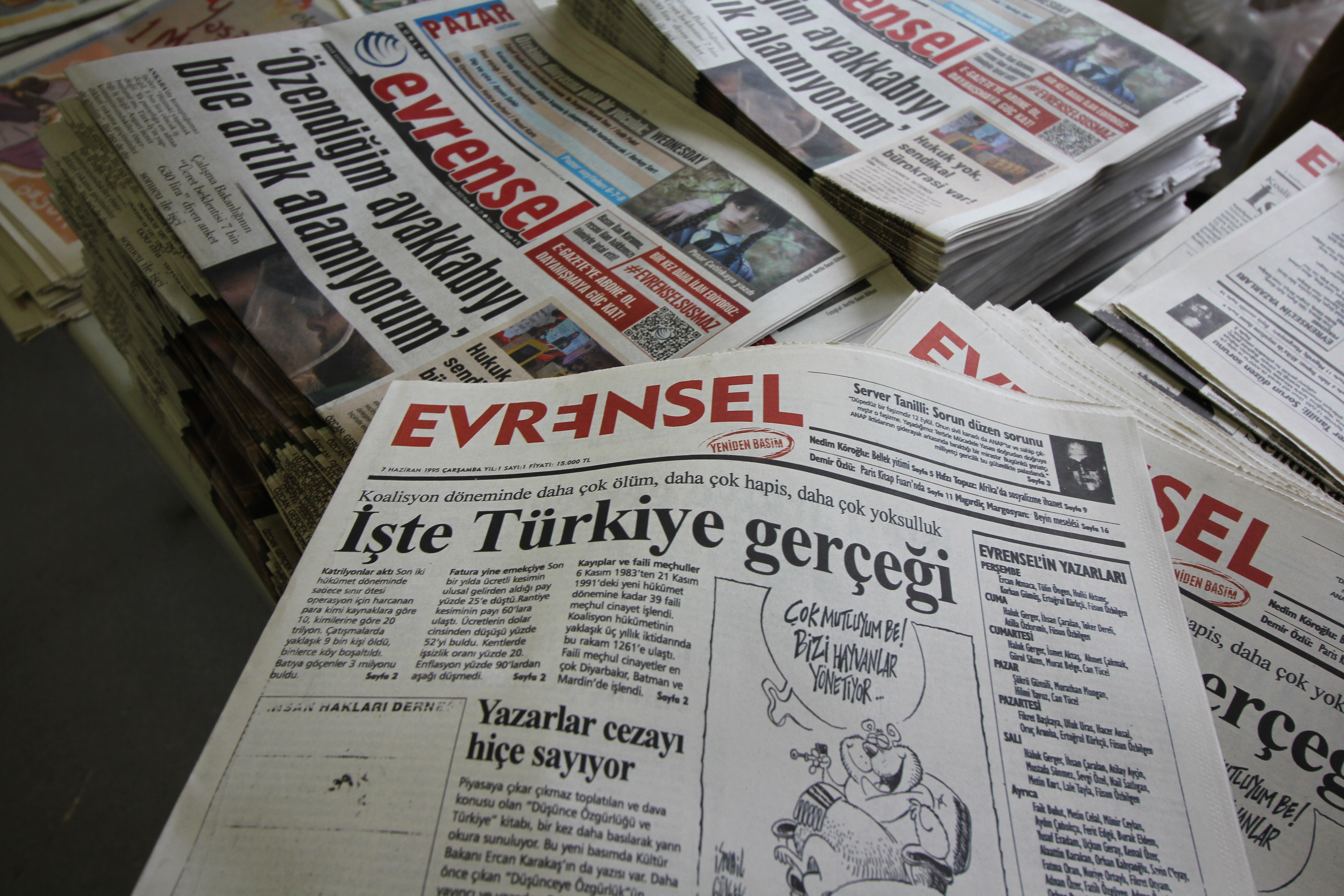 Evrensel is 28 years old: Voice for truth, breath for labour