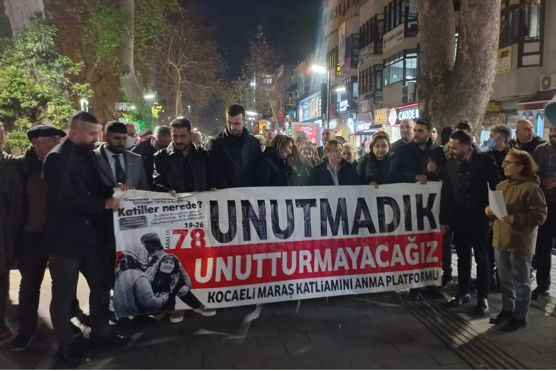 Kocaeli, Köyceğiz ve Ortaca'da Maraş katliamının yıldönümünde anmalar gerçekleştirildi