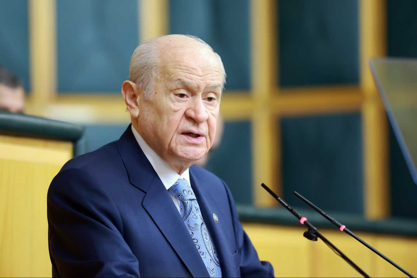 Bahçeli'ye göre devlet görevinin gereğini dört başı mamur şekilde yapmış!