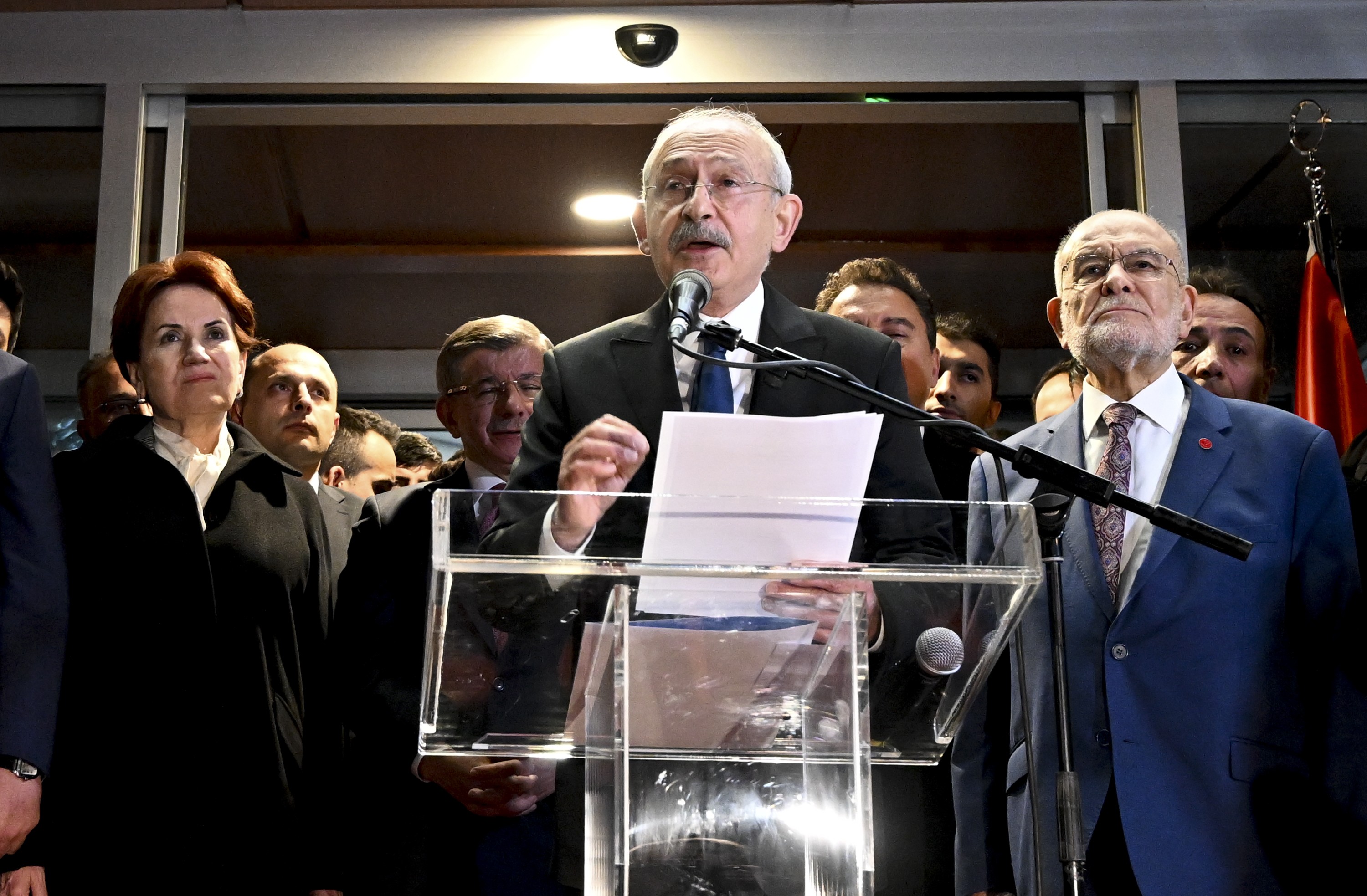 Nation Alliance resolves crisis, Kemal Kılıçdaroğlu announced as Presidential candidate