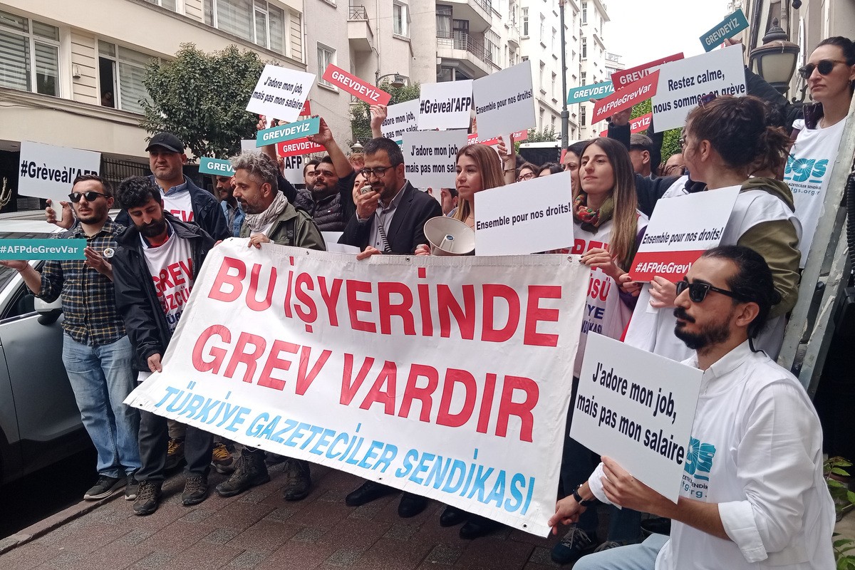 Avrupa Gazeteciler Federasyonundan AFP grevine destek: "Adil ücret bir ayrıcalık değil, bir haktır"