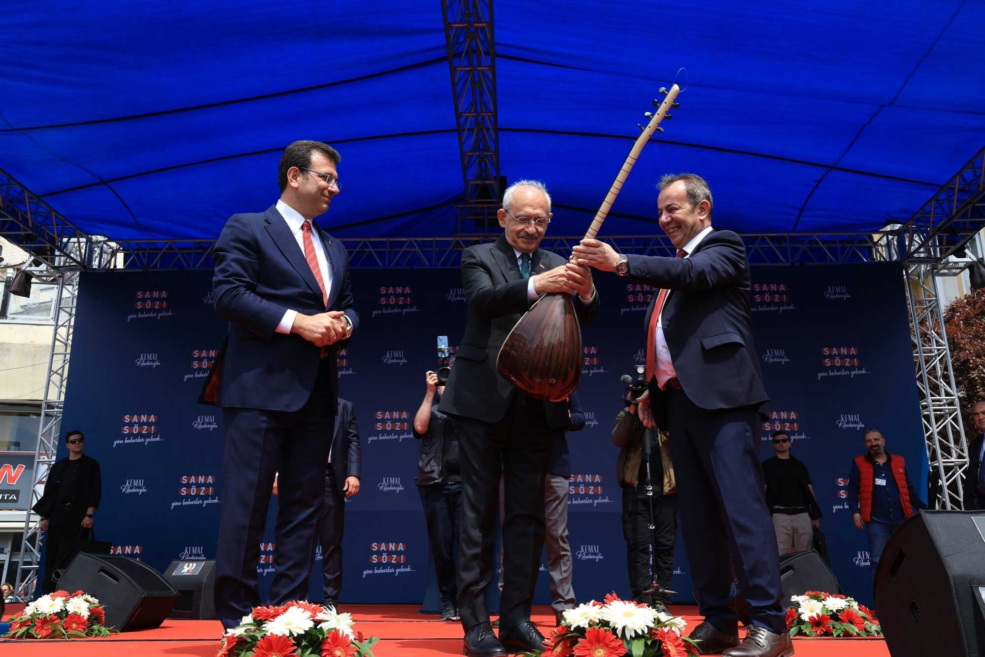 Kemal Kılıçdaroğlu ve Ekrem İmamoğlu, Bolu mitinginde