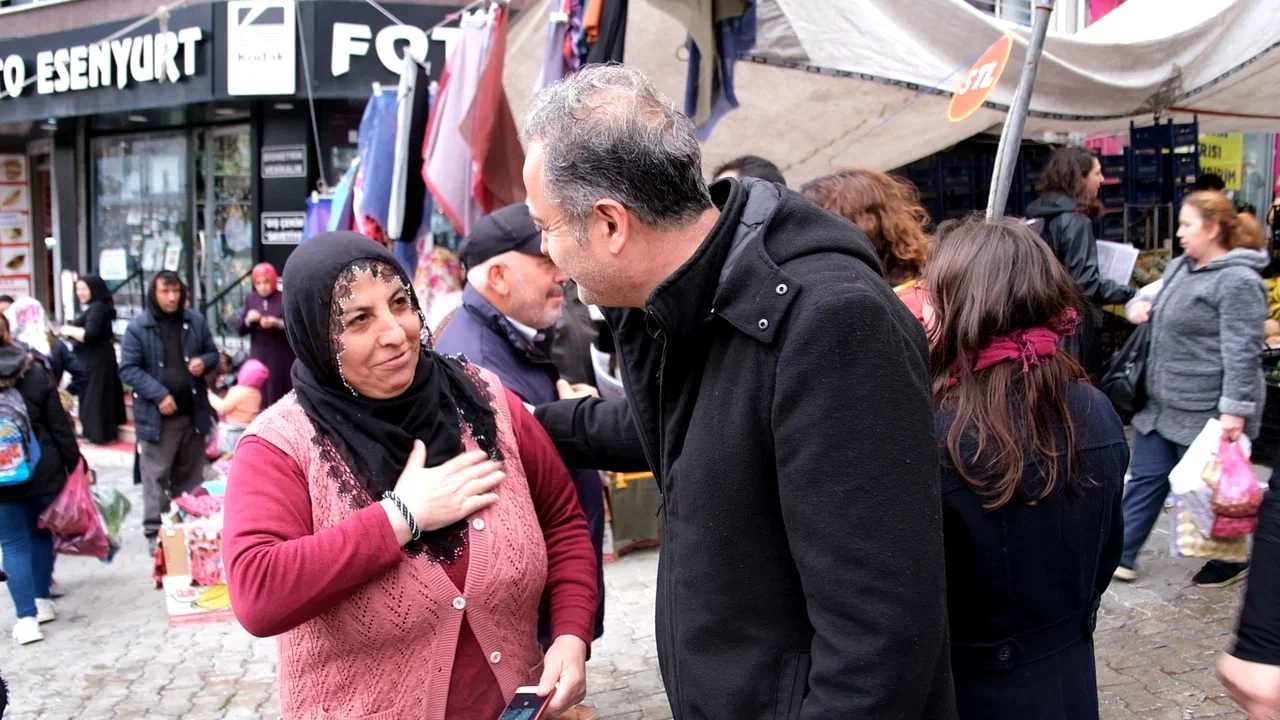 İskender Bayhan seçim çalışmasında