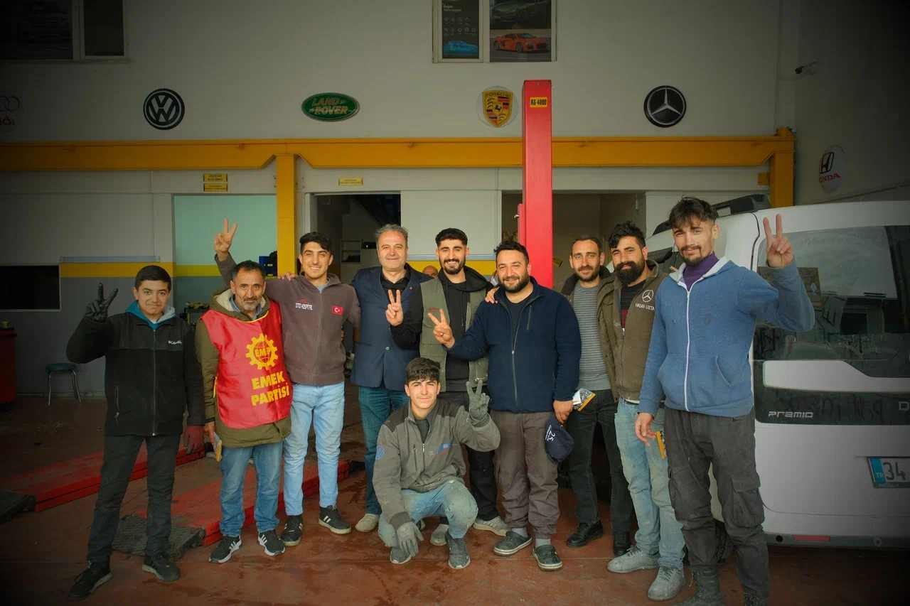 İskender Bayhan seçim çalışmasında