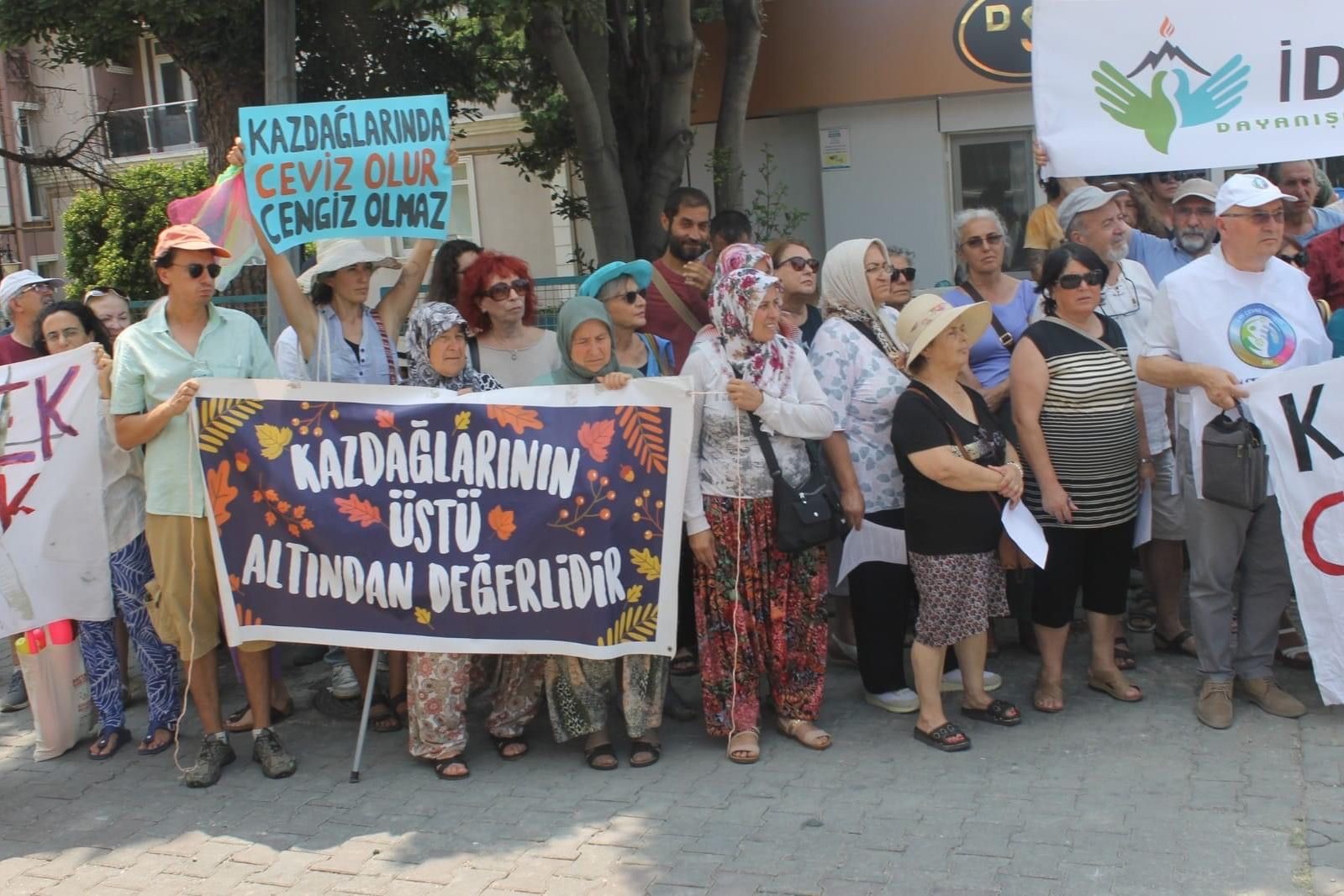 Cengiz Holding’in Halilağa madenine karşı eylem