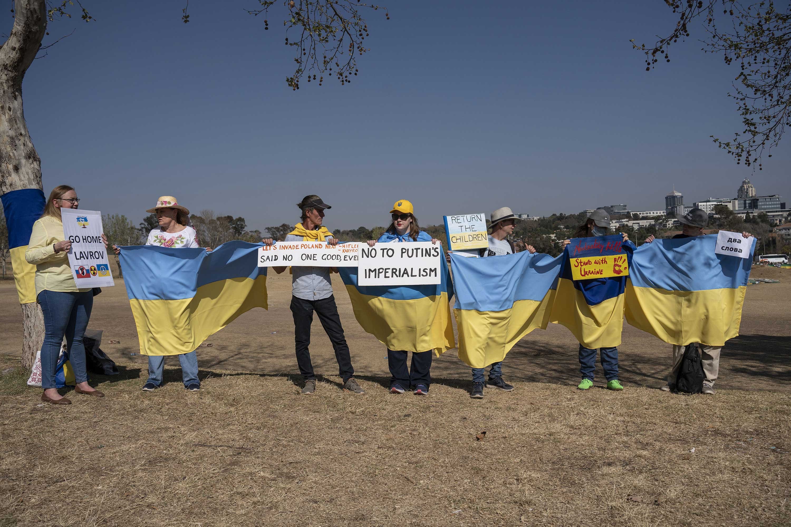 BRICS zirvesi öncesi protesto