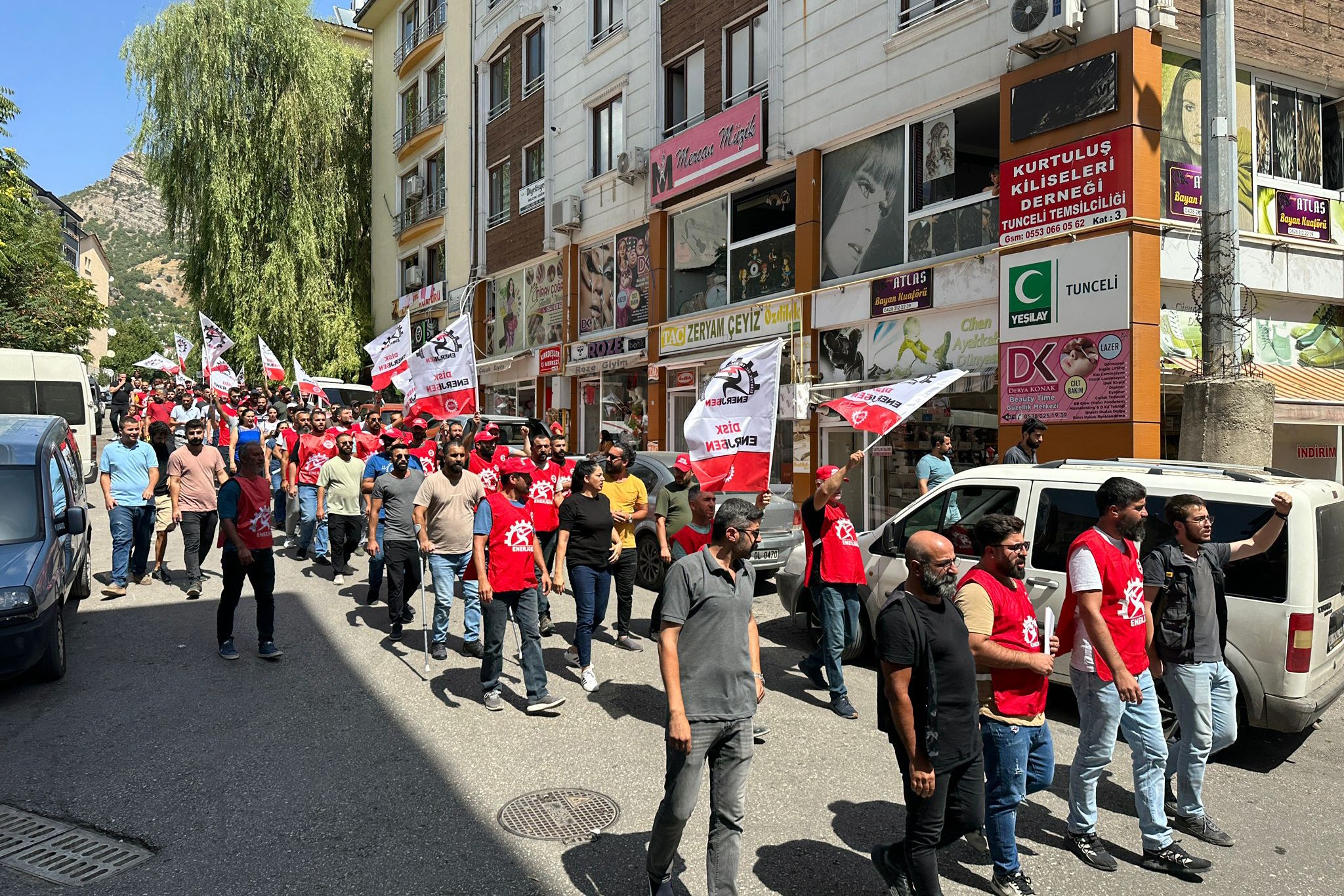 Fedaş işçileri