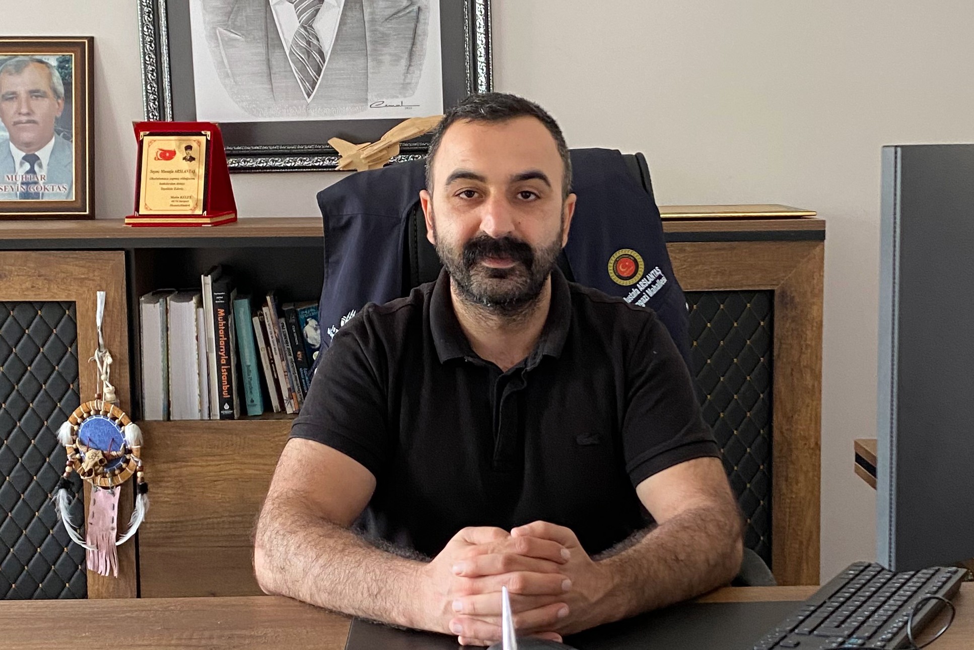 Sarıgazi Mahallesi Muhtarı Mustafa Arslantaş