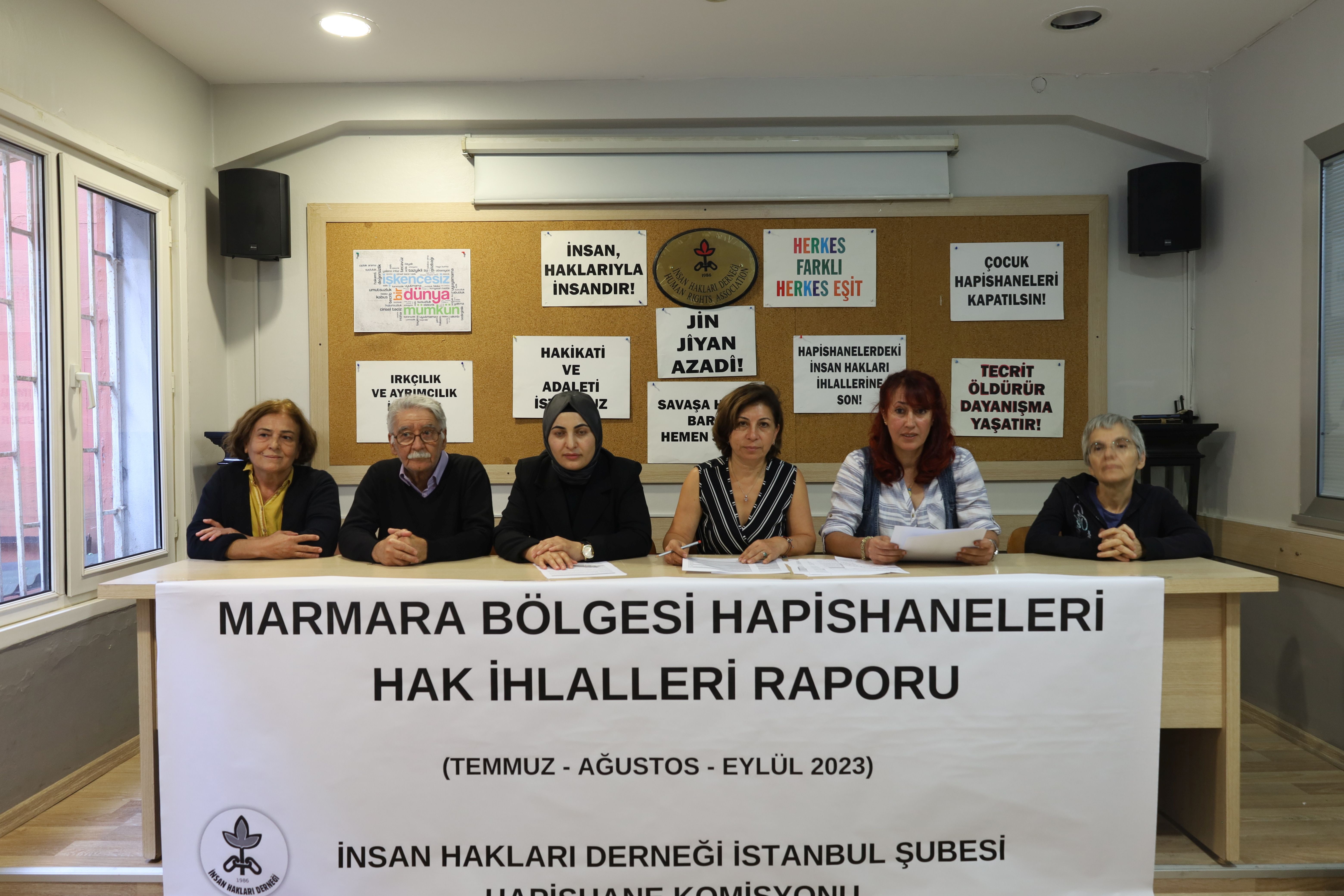 İHD İstanbul Şubesi Marmara cezaevleri raporu: 2 bin 491 hak ihlali yaşandı