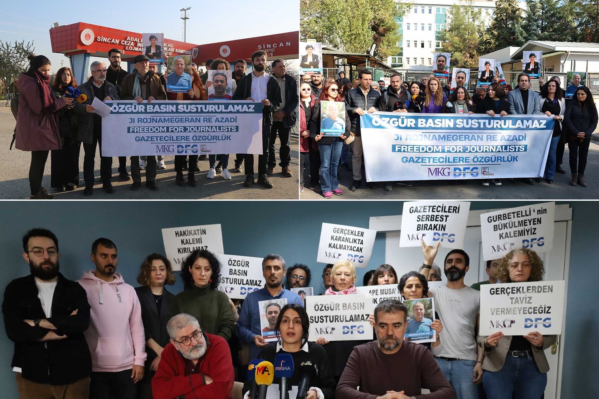 Abdurrahman Gök’ün davası yarın | Basın meslek örgütleri: Tutuklu gazetecileri serbest bırakın