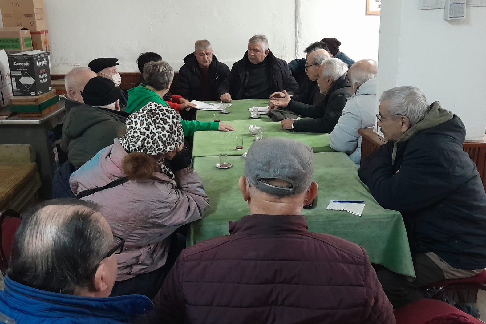 Perşembe halkının yaptığı toplantı