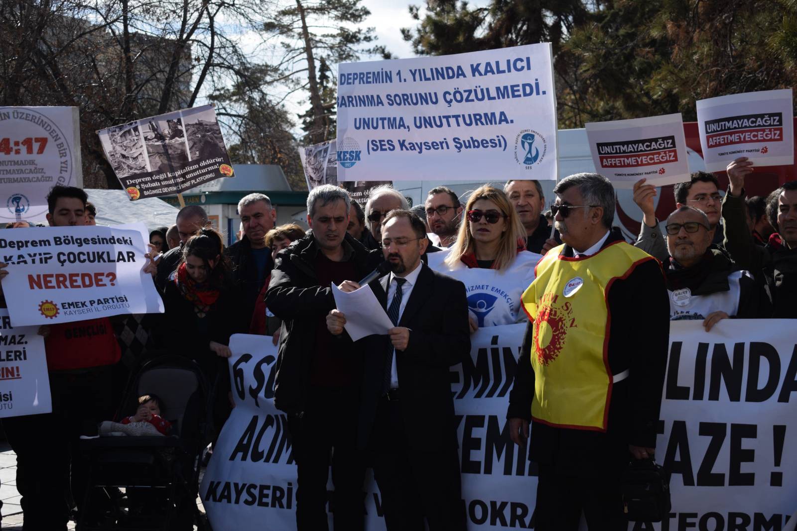 Kayseri Emek ve Demokrasi Güçleri: Unutmuyoruz, affetmiyoruz!