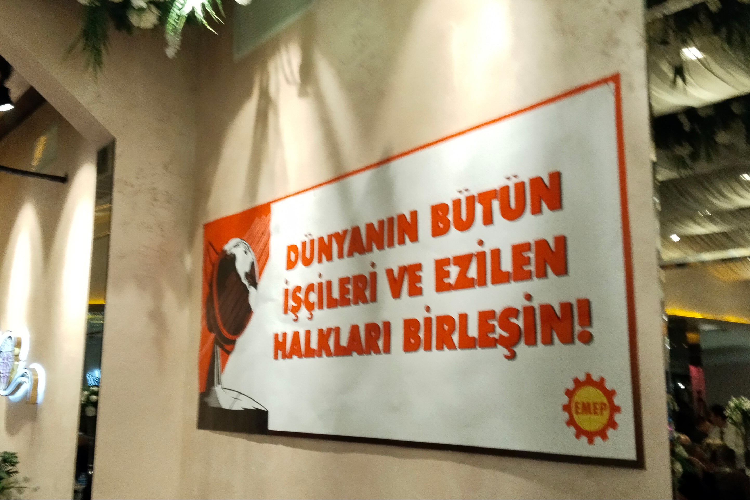 EMEP'ten İstanbul'da dayanışma yemeği: Emek bizim kent bizim