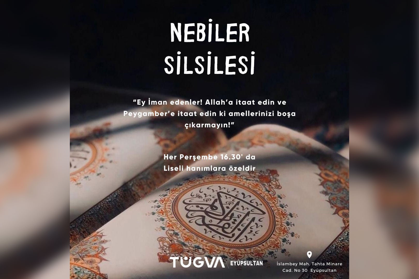 Öğrenciler velilerden habersiz TÜGVA’nın ‘Nebile silsilesi’ne götürülüyor