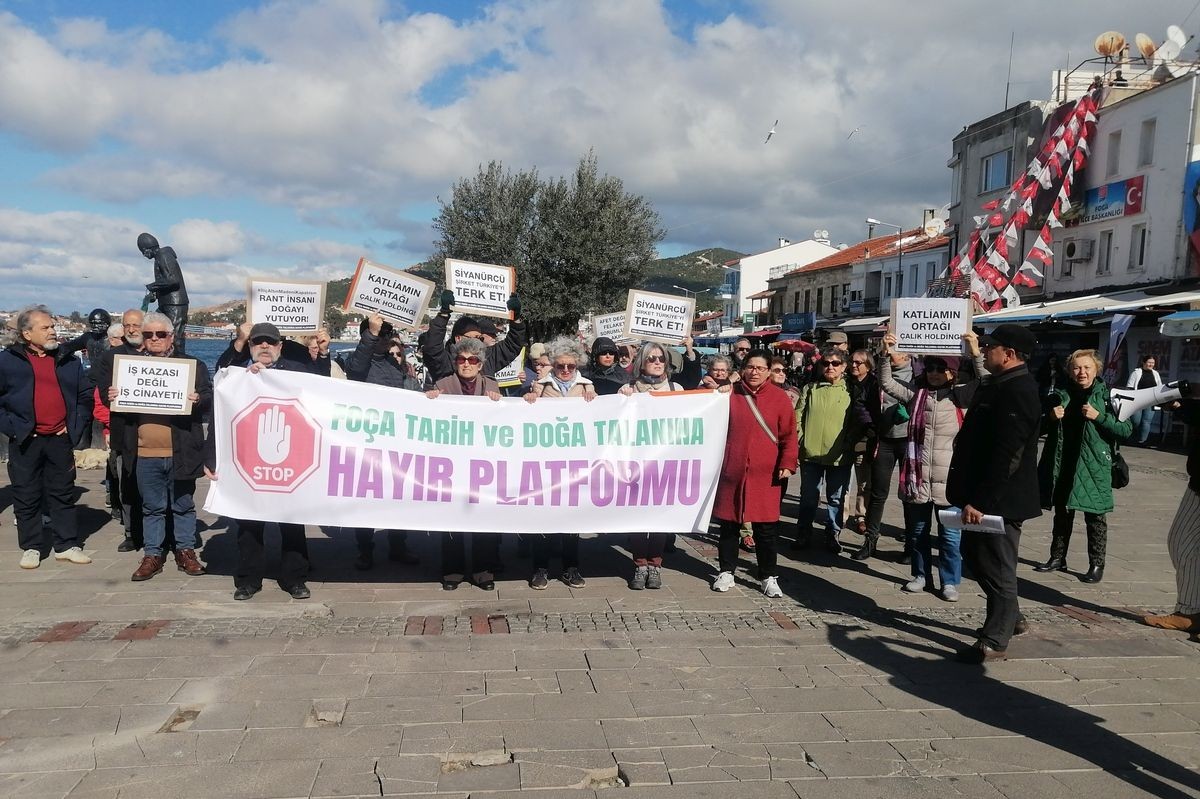 Foça Tarih ve Doğa Talanına Hayır Platformu: Bergama’dan İliç’e sömürgeci madencilik yıkıma neden olmaya devam ediyor