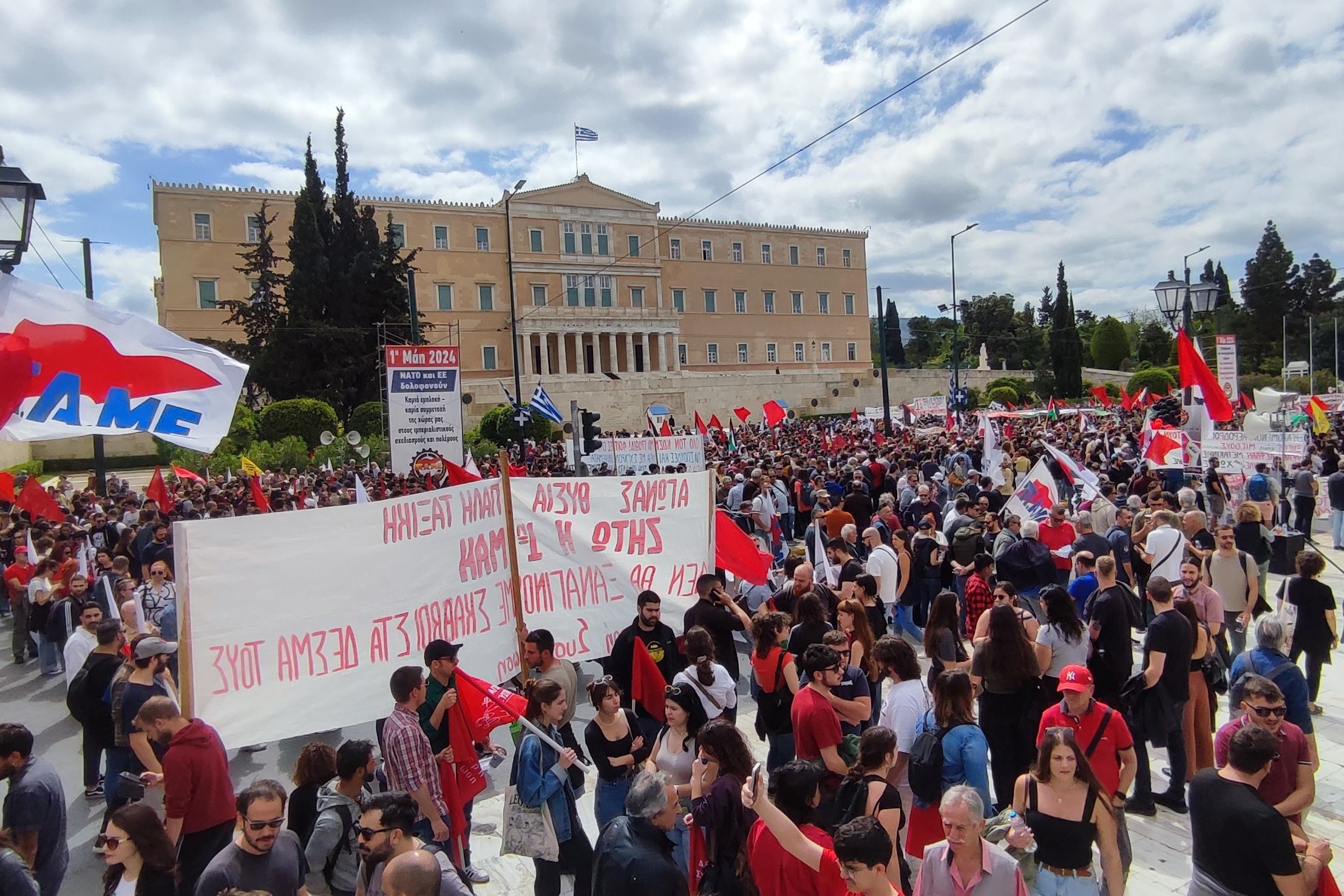 Yunanistan 1 Mayıs.