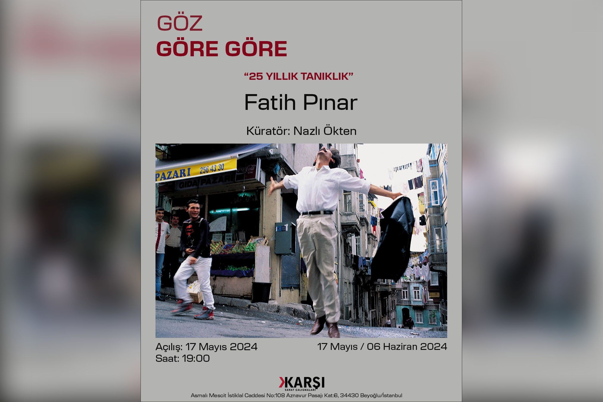 Fatih Pınar’dan ‘25 Yıllık Tanıklık’ sergisi