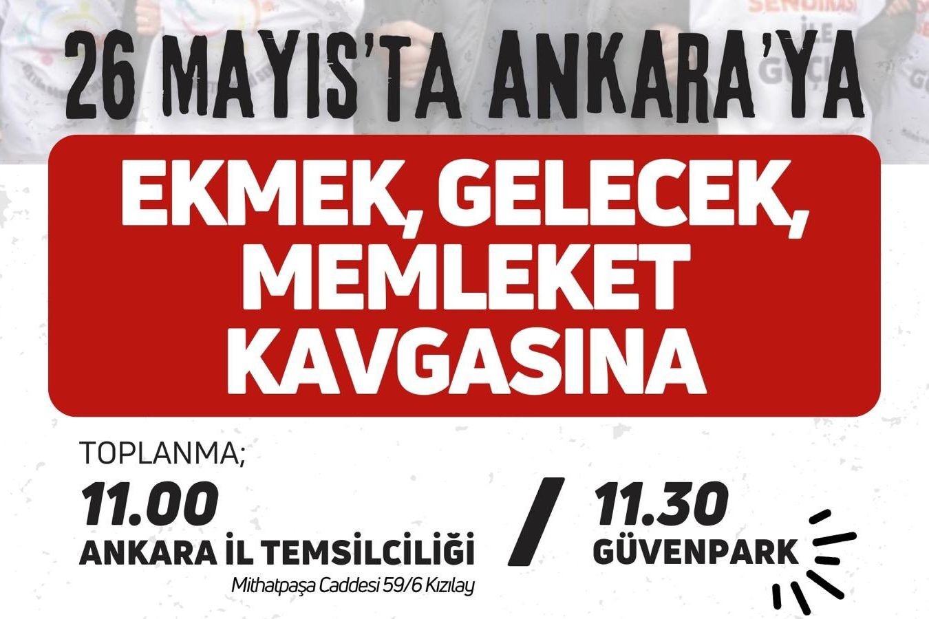 Öğretmenler 26 Mayıs'ta Ankara'da yürüyüş gerçekleştirecek