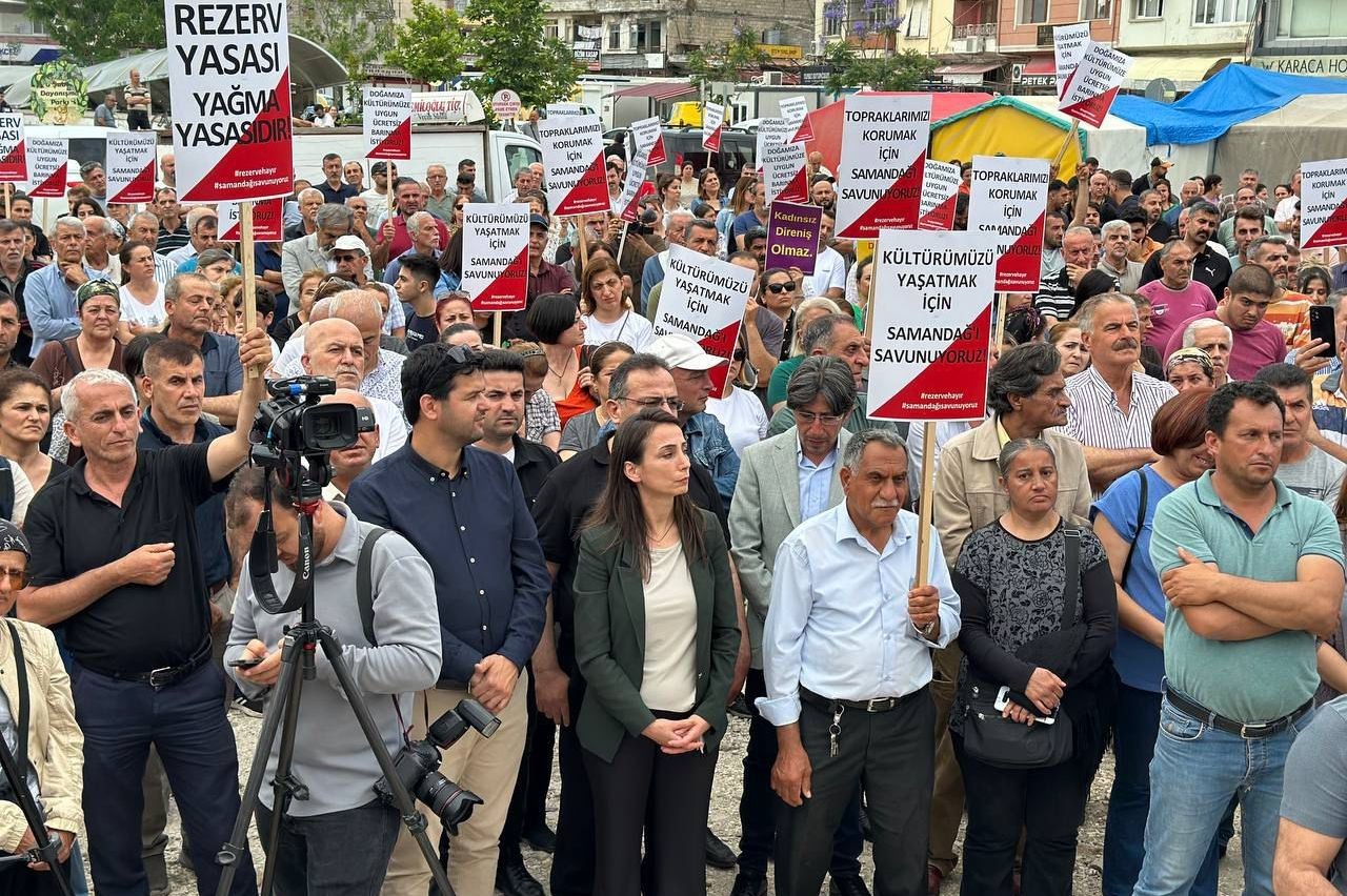 Hatay’da rezerve karşı miting düzenlendi