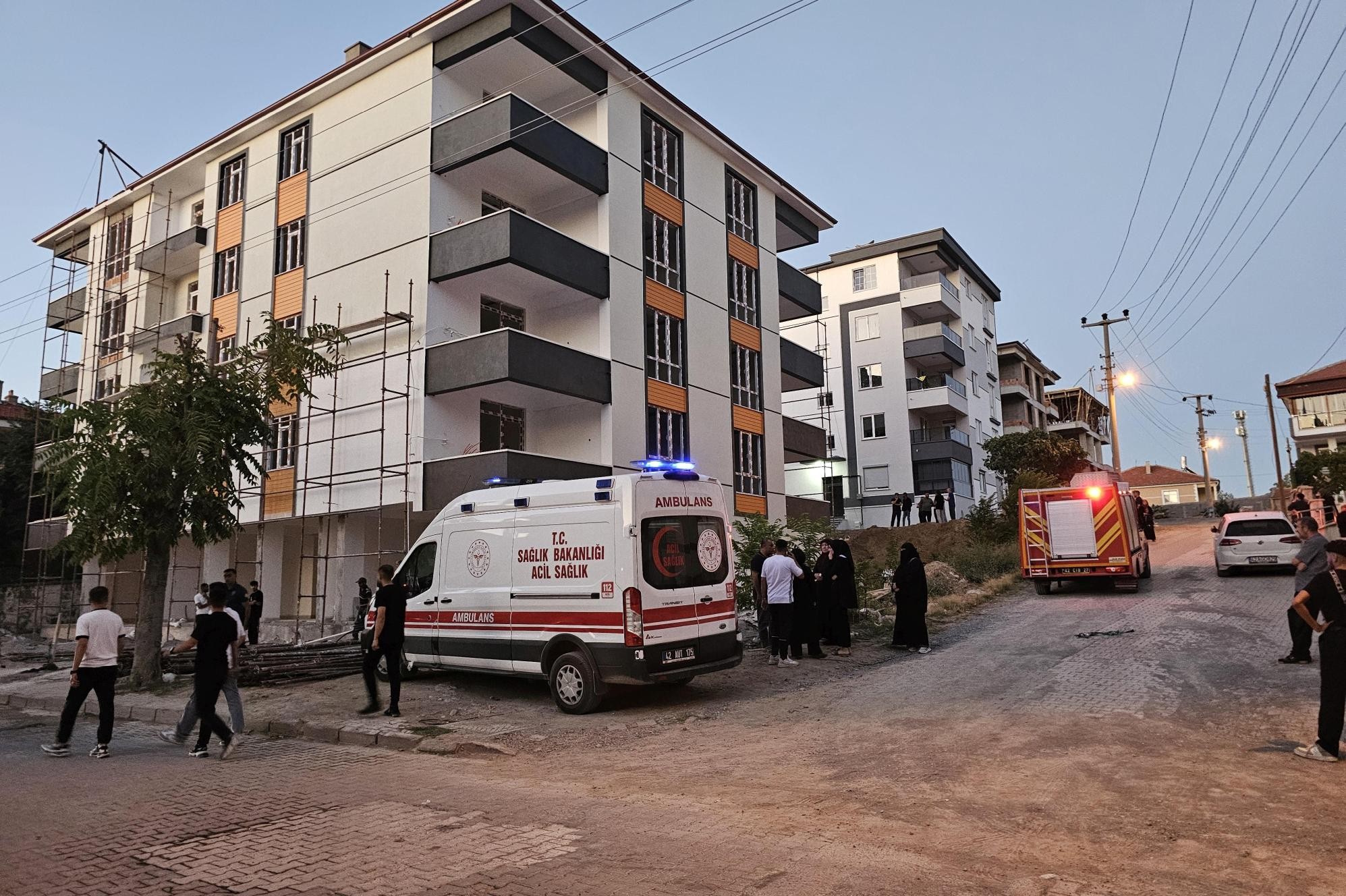 Konya'da asansör boşluğuna düşen 19 yaşındaki işçi yaşamını yitirdi