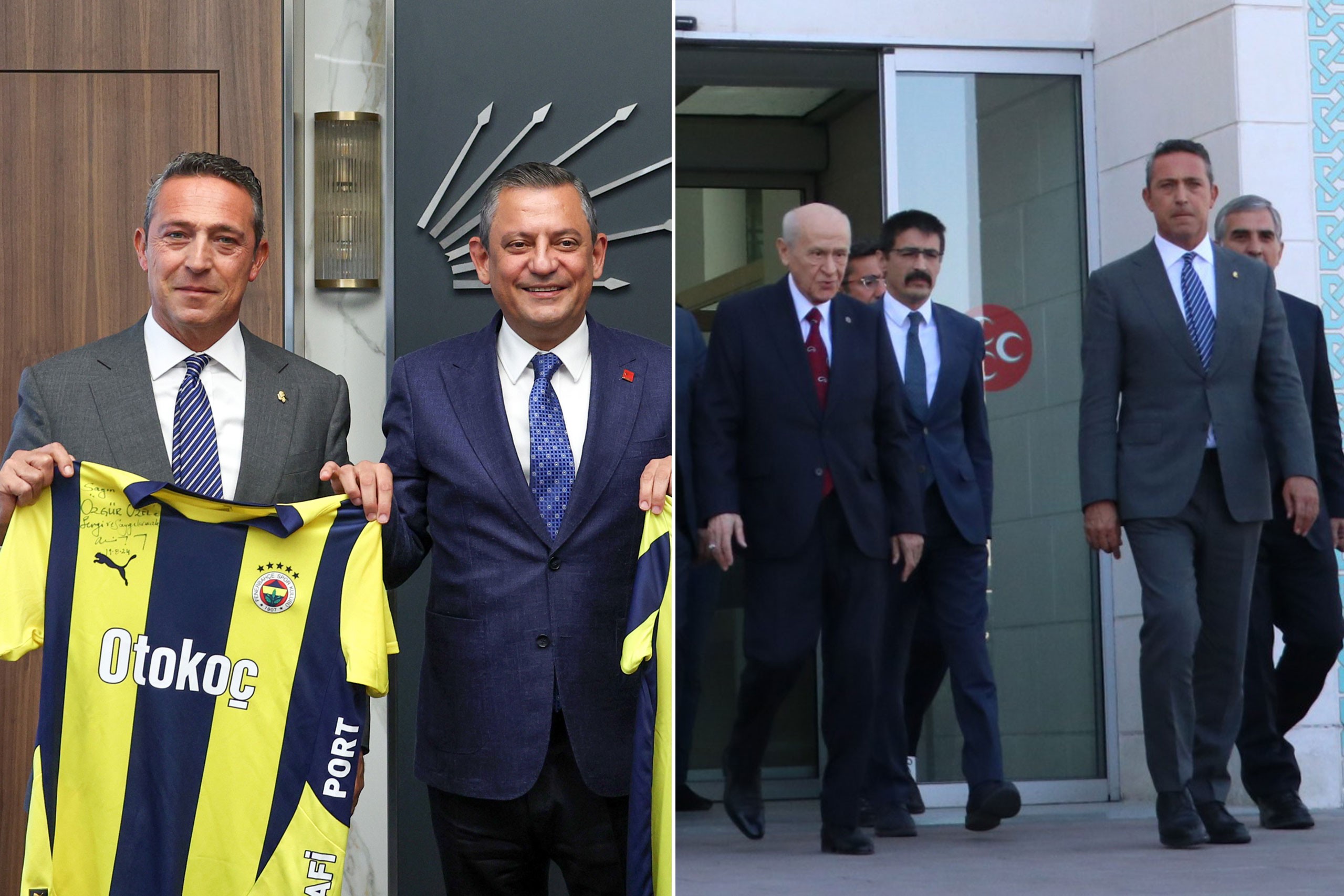 Ali Koç, Özgür Özel ve Devlet Bahçeli ile görüştü