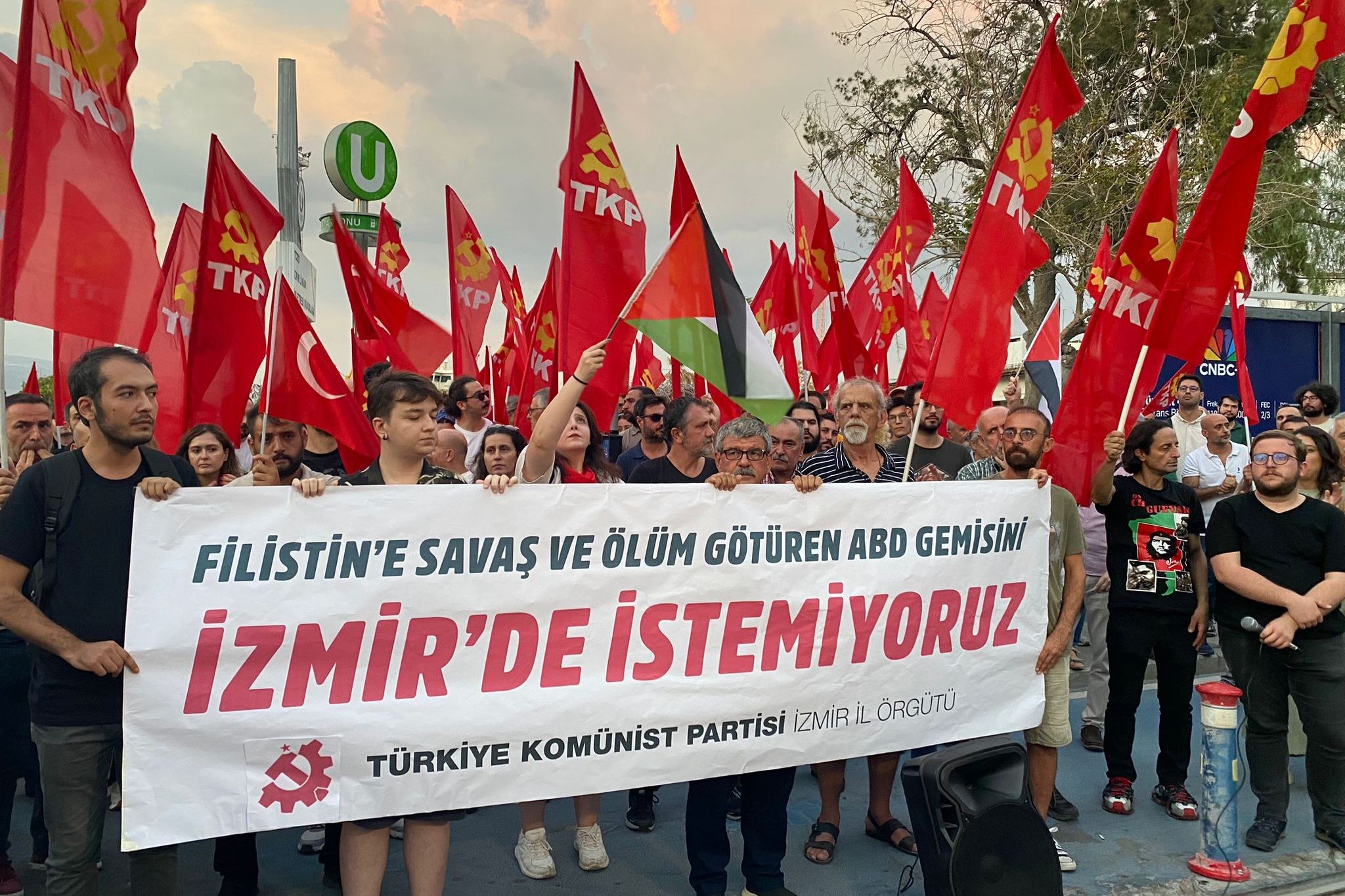 TKP İzmir İl Örgütü: Yanki’lerin burada olmasına izin vermeyeceğiz