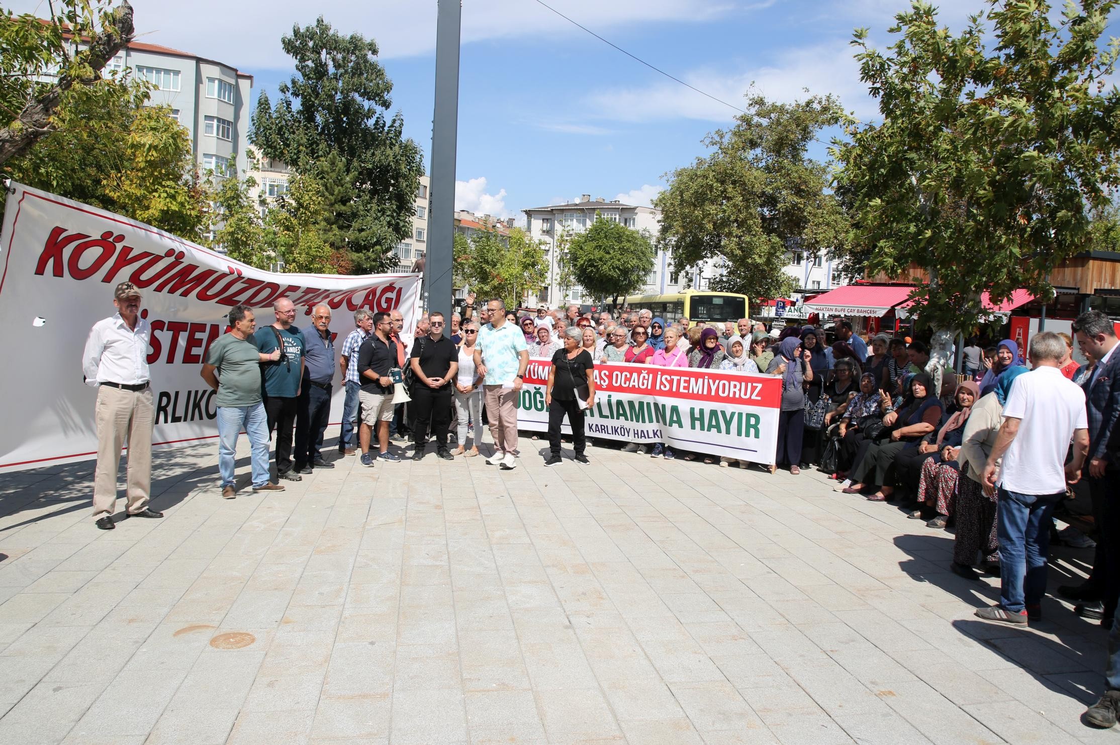 Köylülerden ikinci taş ocağına karşı imza kampanyası