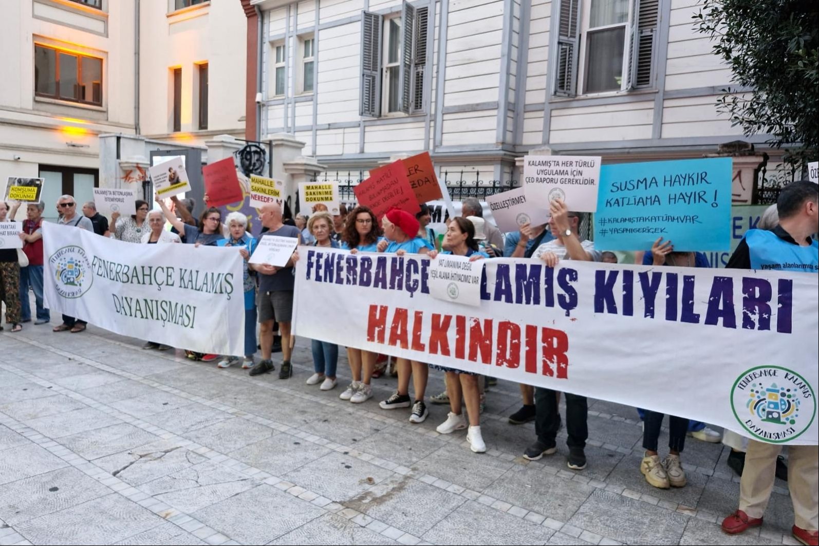 Fenerbahçe Kalamış Dayanışması: Kamusal yaşam haklarımız talana kurban ediliyor