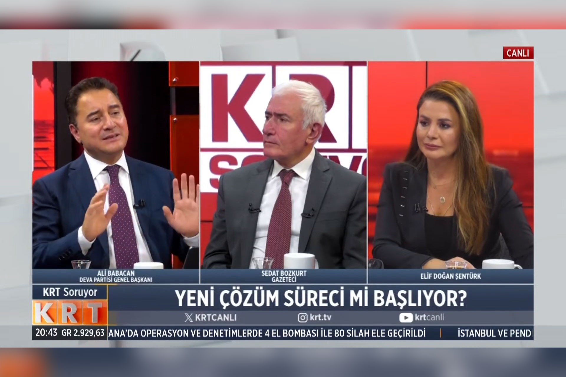 Ali Babacan: Diyalog ve çözüm gayreti Türkiye için çok faydalı olur