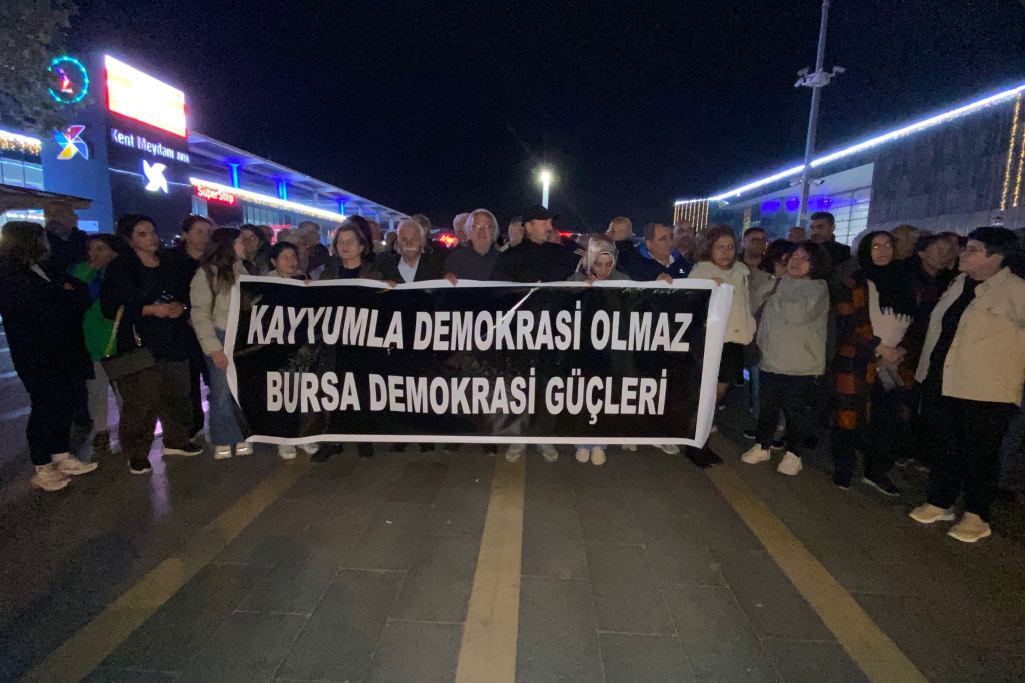 Bursa kayyım protesto