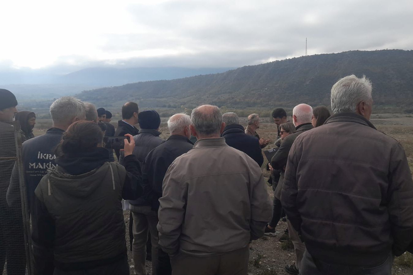 Amasya’da OSB yapılmak istenen mera alanında bilirkişi keşfi yapıldı