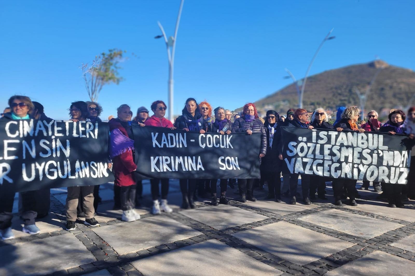 Foçalı Kadınlardan ortak ses: Birlikte güçlüyüz, birlikte güvendeyiz!