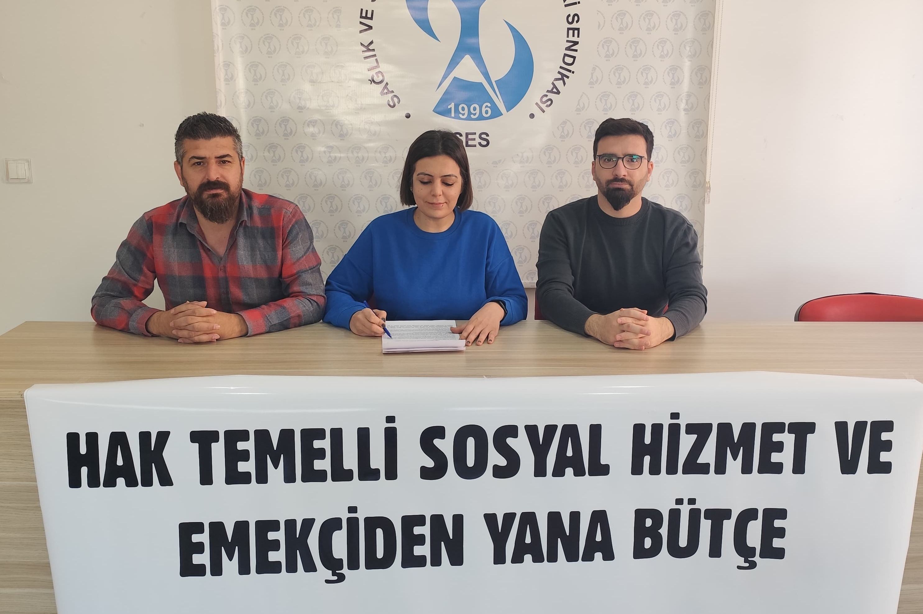 SES Amed Şubesi’nden ‘bütçe’ tepkisi