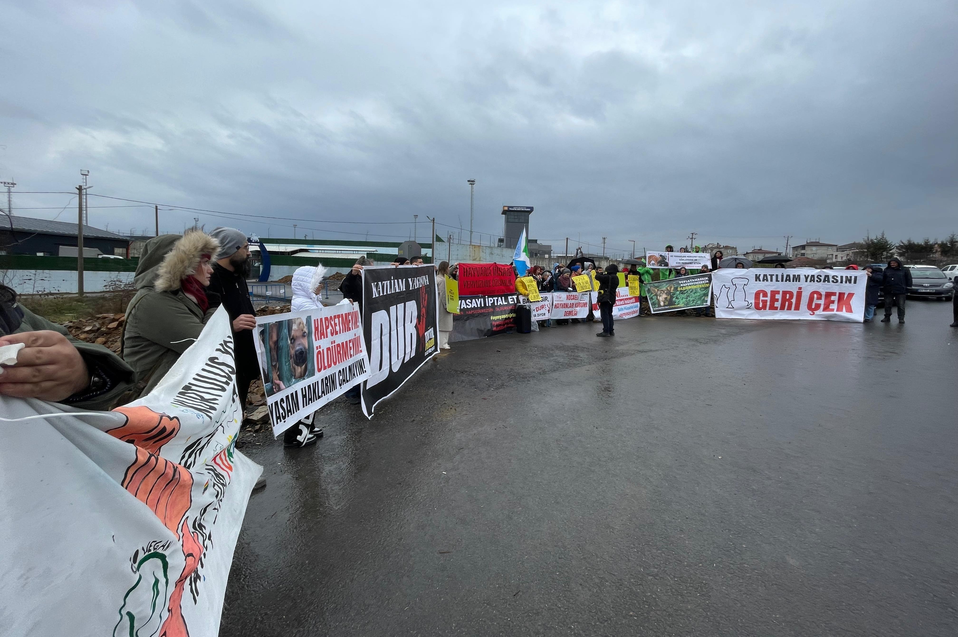 Gebze'de yaşam hakkı savunucuları: Suçlular ceza almadan bu alanı terk etmeyeceğiz