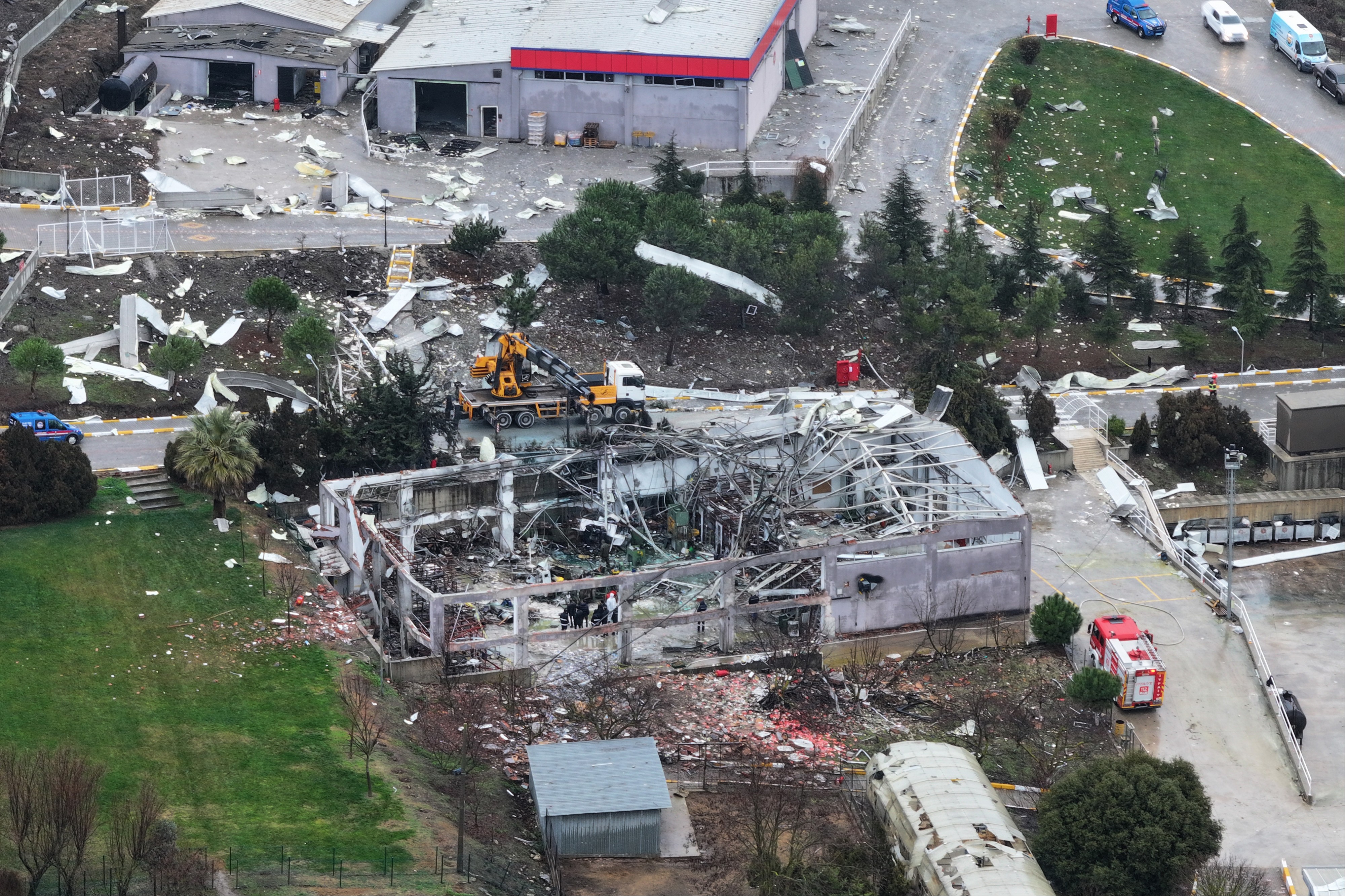 Balıkesir'de 11 işçinin öldüğü patlamaya ilişkin 10 kişi gözaltına alındı