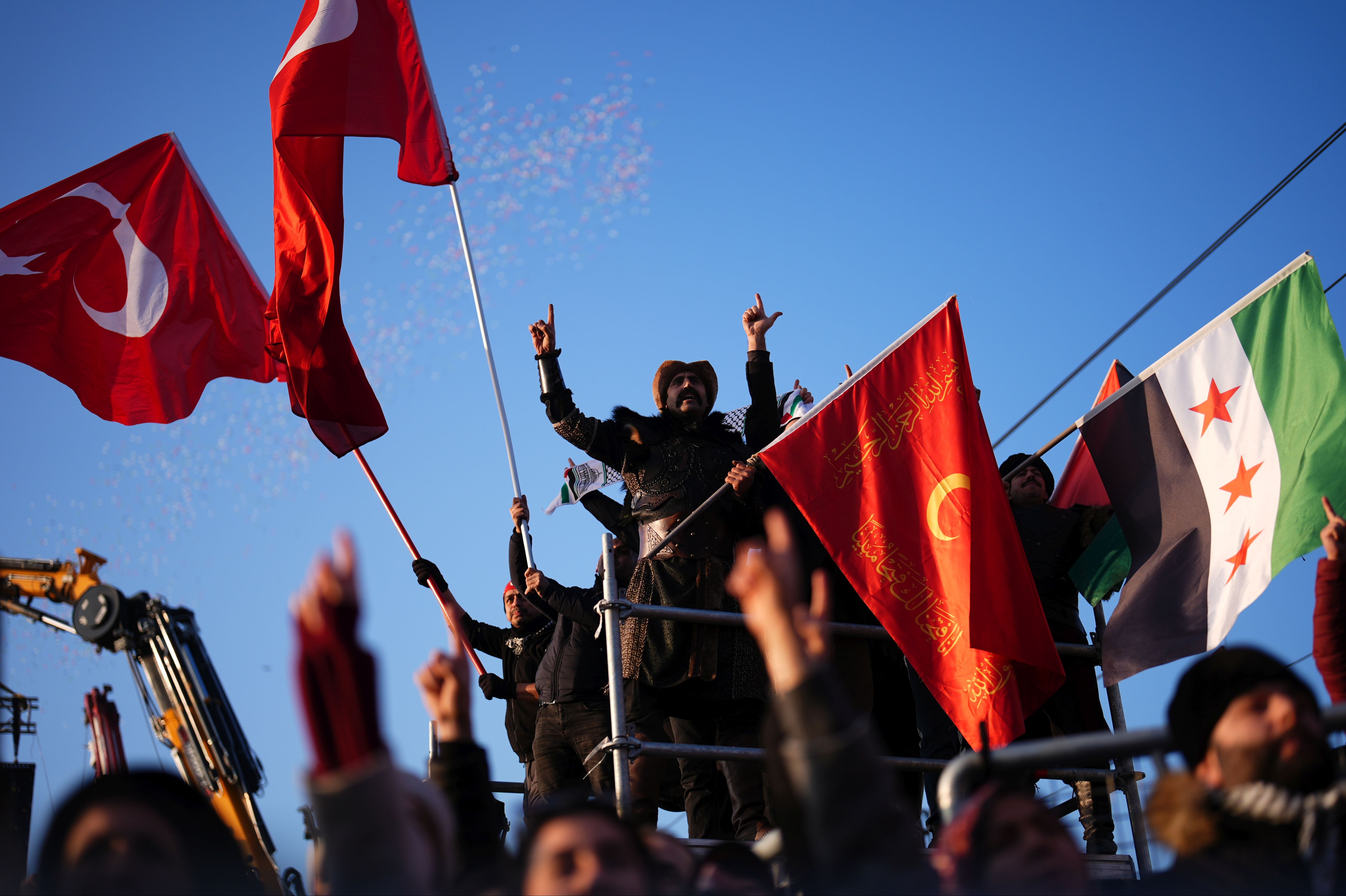 Gazze mitinginde İsrail'i protesto eden 3 kişi gözaltına alındı