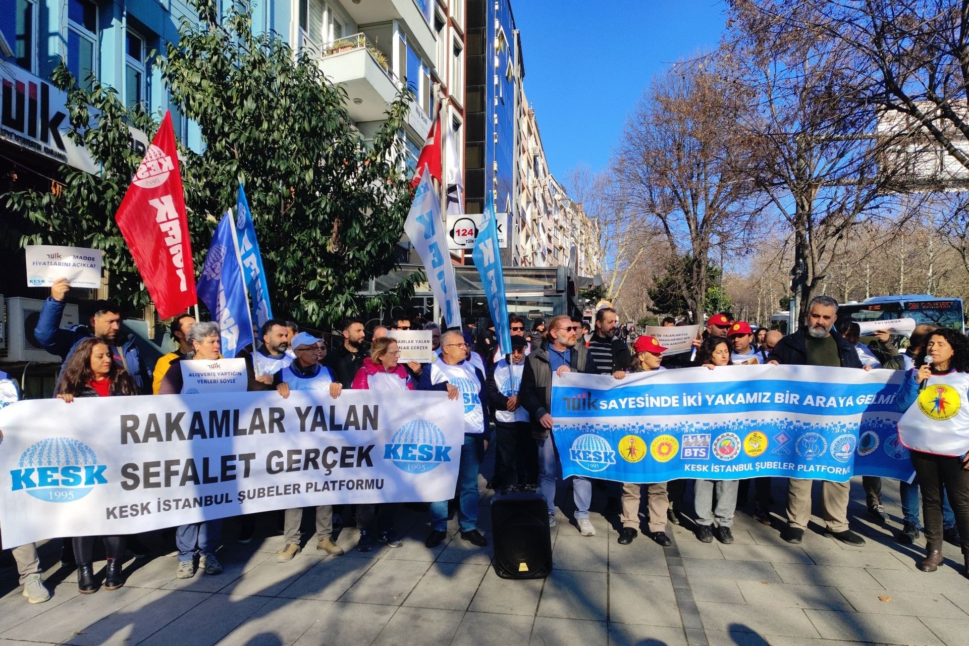 KESK’ten enflasyon oranı tepkisi:  İnsanca yaşayacak ücret için omuz omuza verelim