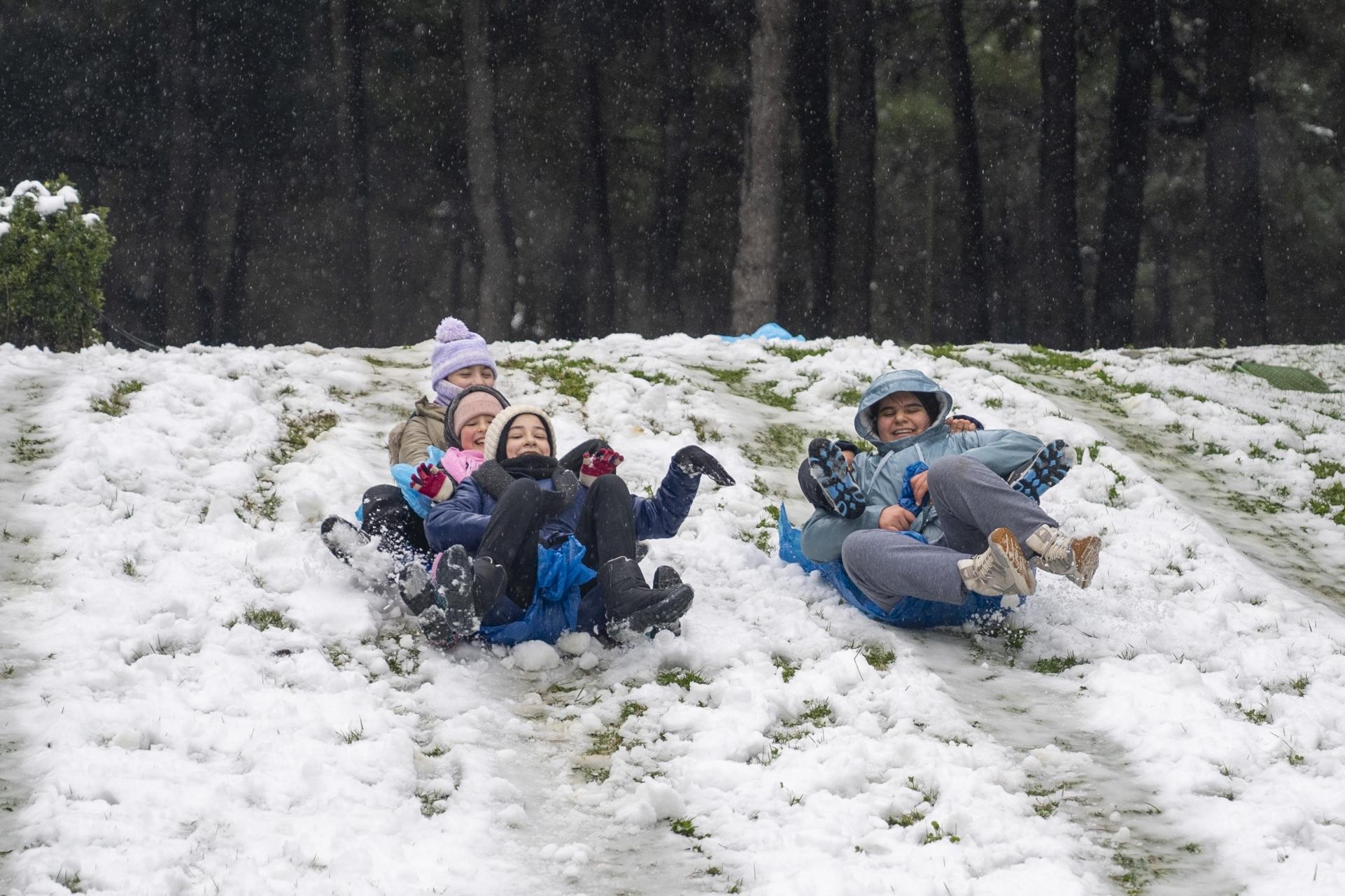 İstanbul'da kar yağışı