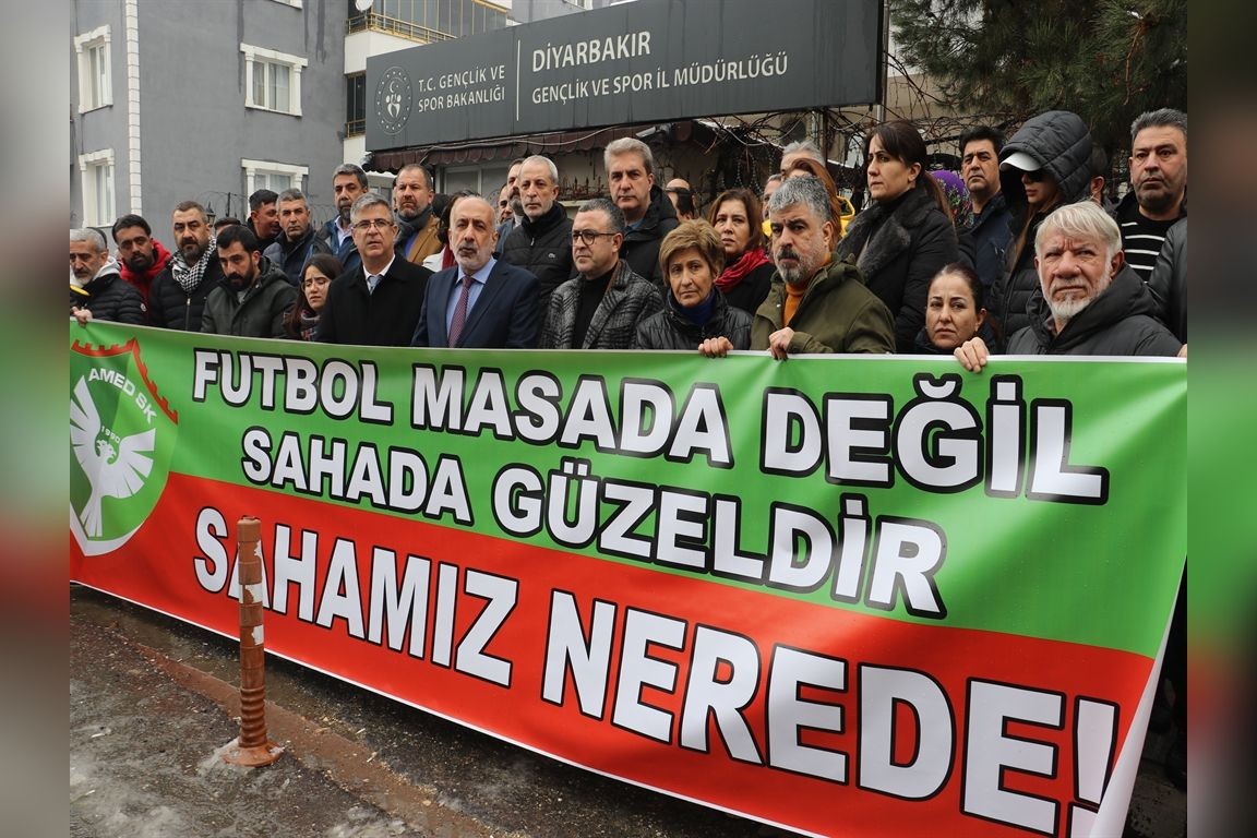 Amedspor yönetiminden stadyum tepkisi: "Bu sezonun en büyük engeli"