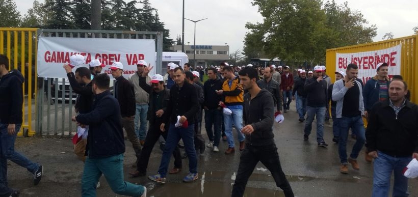 Grev sürüyor: GAMAK işçisi uyanış içinde