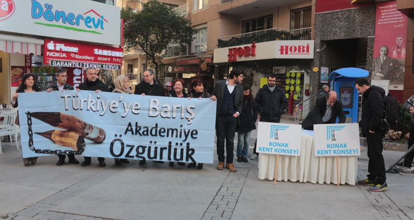 Konak Kent Konseyinden akademisyenlere destek