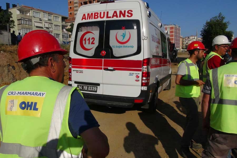 Marmaray inşaatında iş cinayeti: 1 işçi hayatını kaybetti