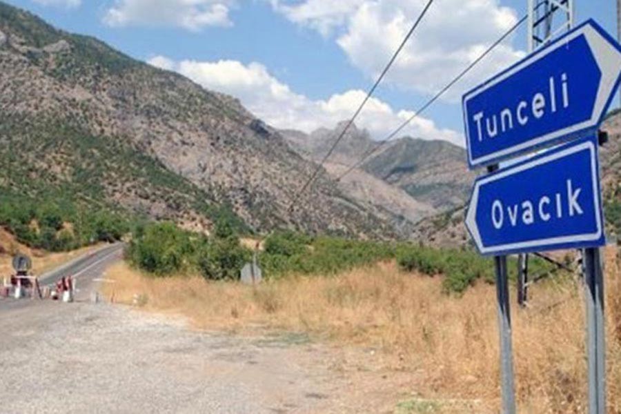 Dersim - Ovacık yolu 3 gün süreyle trafiğe kapatıldı