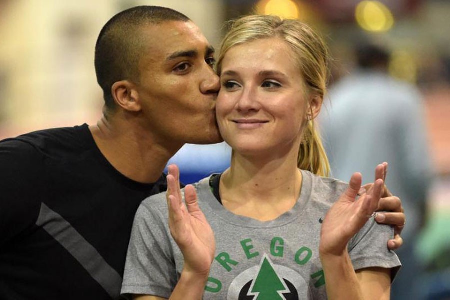 Ashton Eaton ve eşi Brianne-Theisen sporu birlikte bıraktı