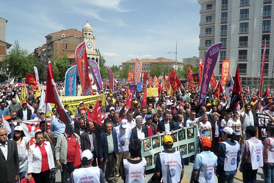 Malatya’da 1 Mayıs binlerin katılımıyla kutladı