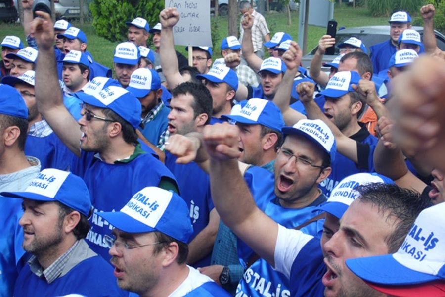 Glass workers in Turkey continue to fight for their rights